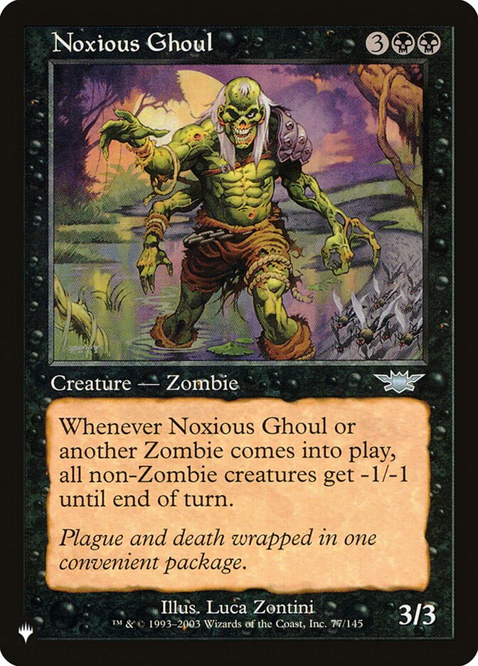Noxious Ghoul [The List] | Card Merchant Takapuna
