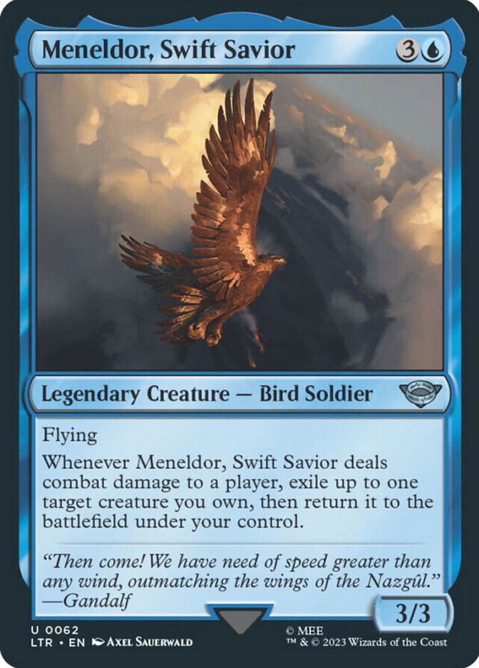 Meneldor, Swift Savior [The Lord of the Rings: Tales of Middle-Earth] | Card Merchant Takapuna