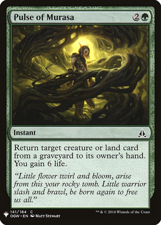 Pulse of Murasa [Mystery Booster] | Card Merchant Takapuna