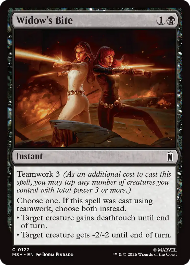 Widow's Bite [Marvel Super Heroes] | Card Merchant Takapuna