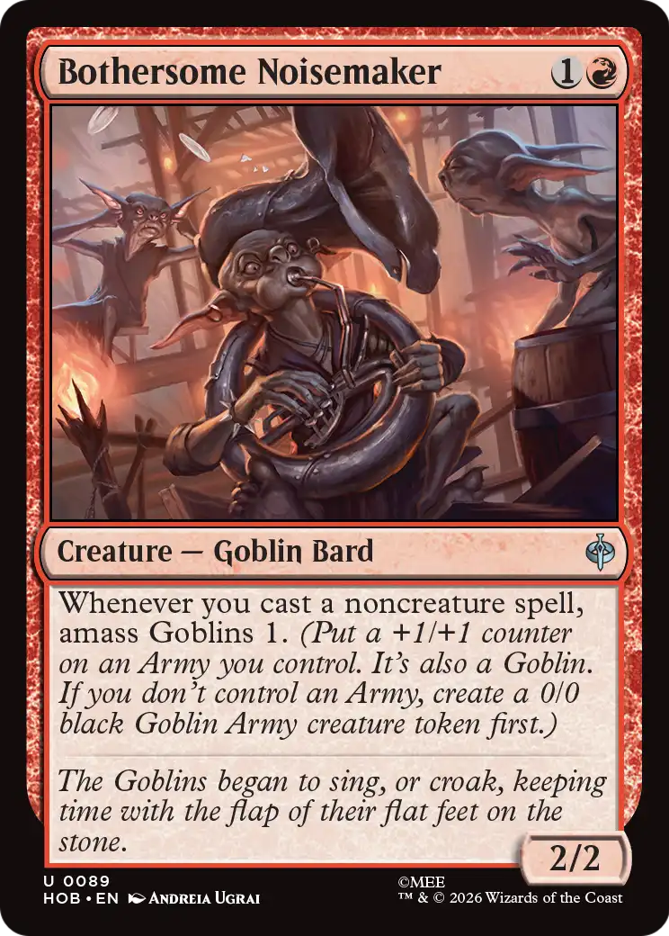 Bothersome Noisemaker [The Hobbit] | Card Merchant Takapuna