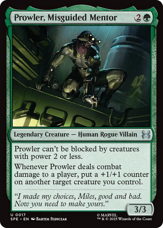 Prowler, Misguided Mentor [Marvel's Spider-Man: Eternal-Legal]