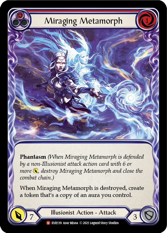 Miraging Metamorph [EVR139] (Everfest)  1st Edition Rainbow Foil | Card Merchant Takapuna