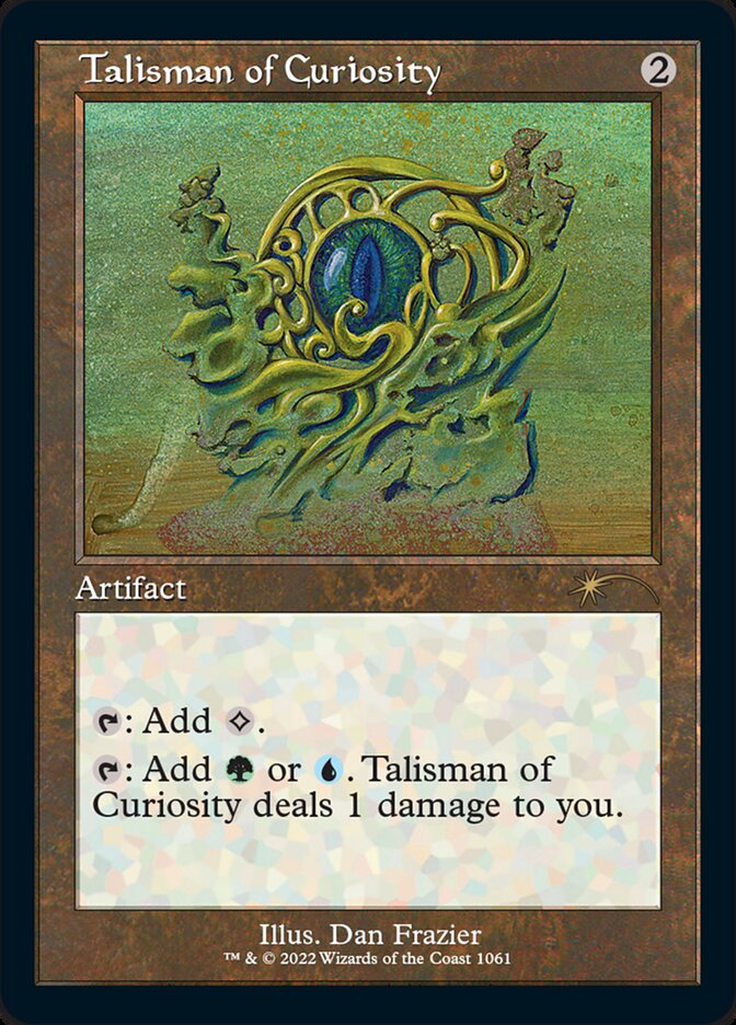Talisman of Curiosity (Foil Etched) [Secret Lair Drop Series] | Card Merchant Takapuna