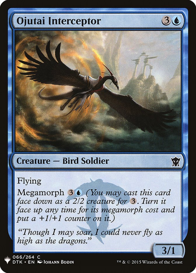 Ojutai Interceptor [Mystery Booster] | Card Merchant Takapuna
