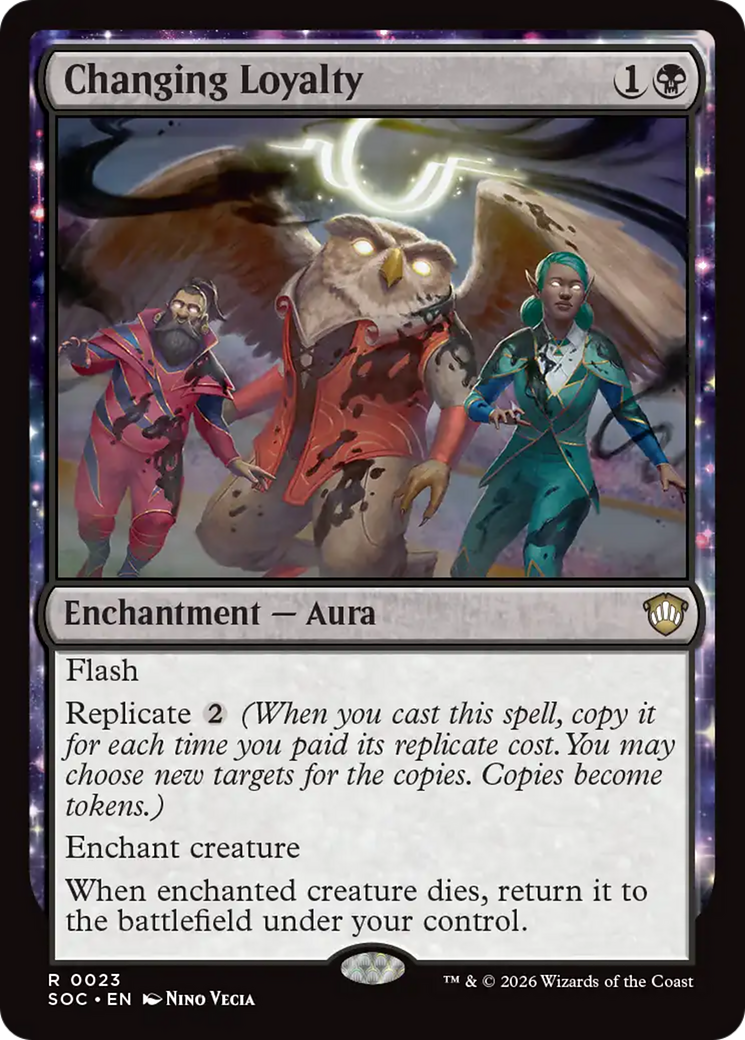 Changing Loyalty [Secrets of Strixhaven Commander] | Card Merchant Takapuna