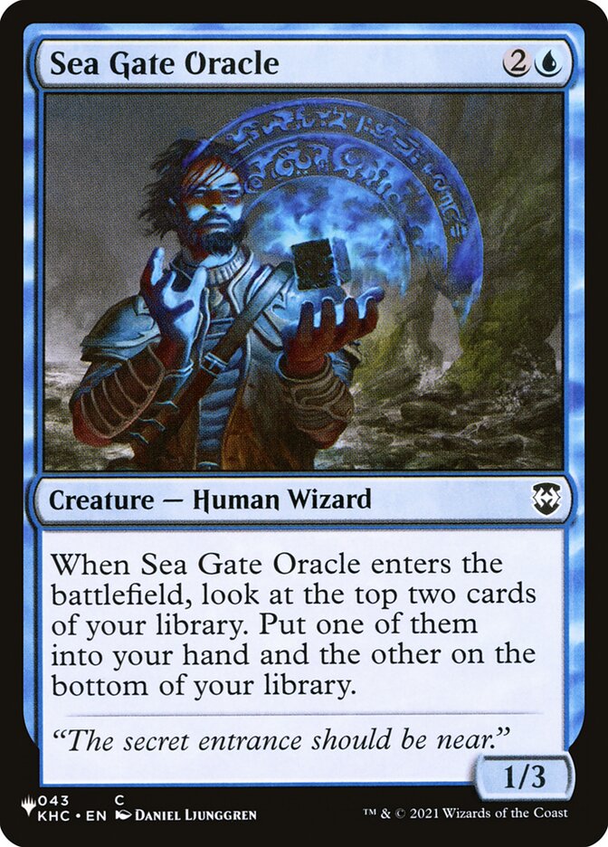 Sea Gate Oracle [The List] | Card Merchant Takapuna