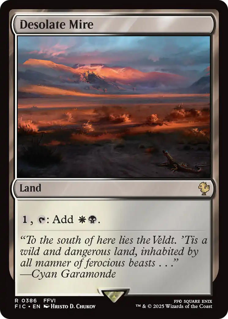 Desolate Mire [FINAL FANTASY Commander] | Card Merchant Takapuna