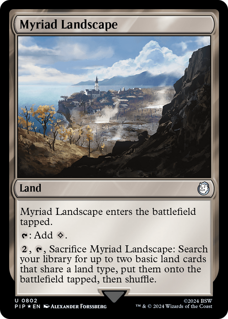 Myriad Landscape (Surge Foil) [Fallout] | Card Merchant Takapuna