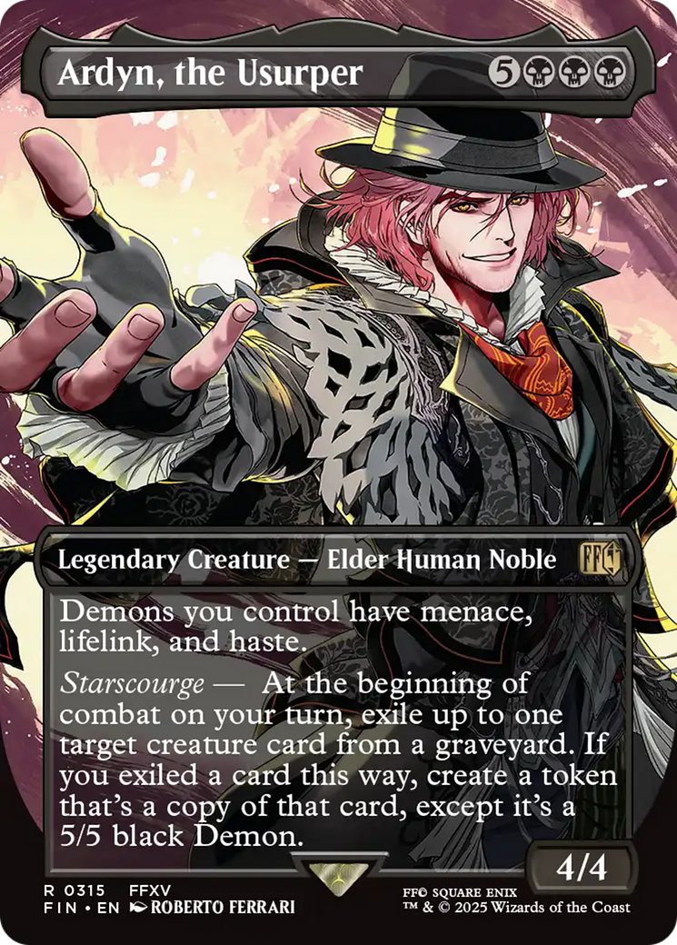 Ardyn, the Usurper (Borderless) (0315) [FINAL FANTASY] | Card Merchant Takapuna
