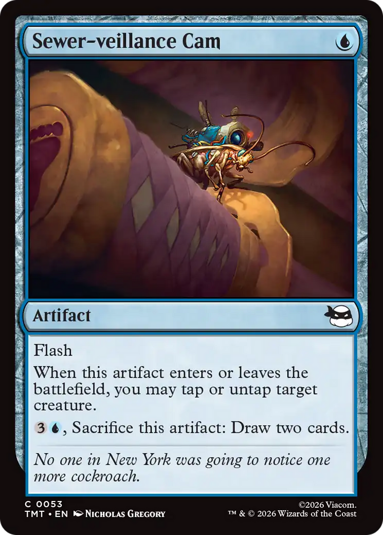 Sewer-veillance Cam [Teenage Mutant Ninja Turtles] | Card Merchant Takapuna