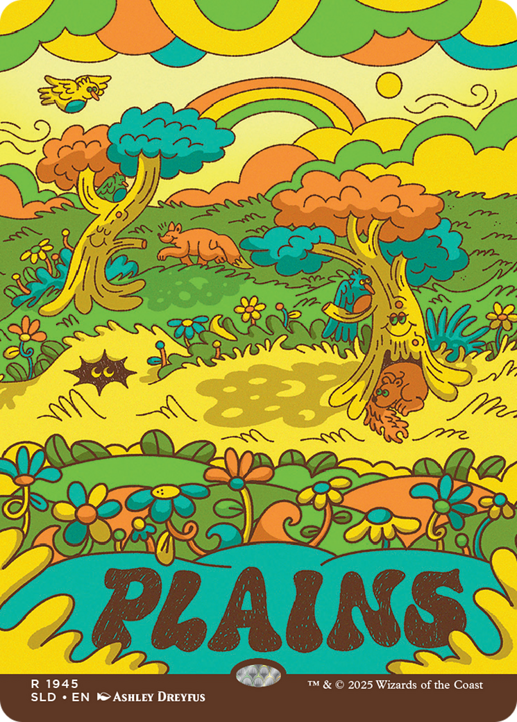 Plains (1945) (Rainbow Foil) [Secret Lair Drop Series] | Card Merchant Takapuna