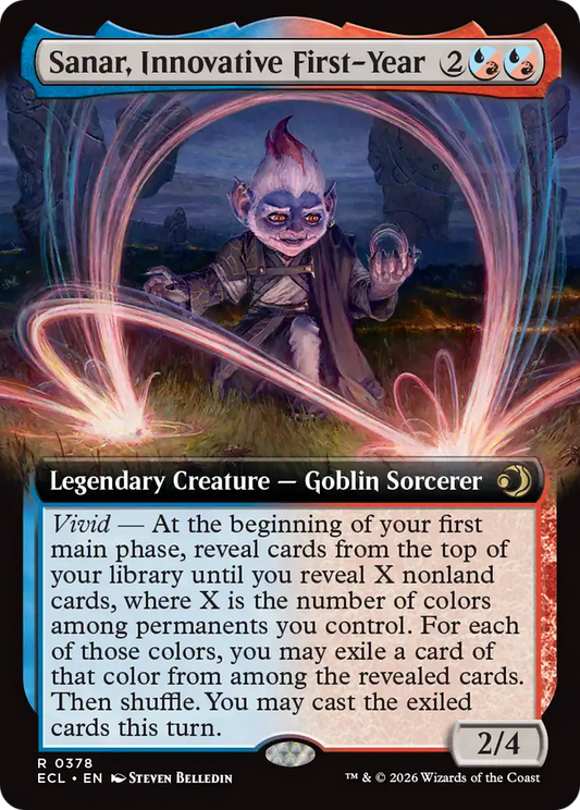 Sanar, Innovative First-Year (Extended Art) [Lorwyn Eclipsed]