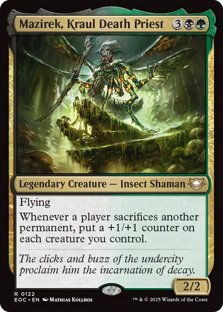 Mazirek, Kraul Death Priest [Edge of Eternities Commander] | Card Merchant Takapuna