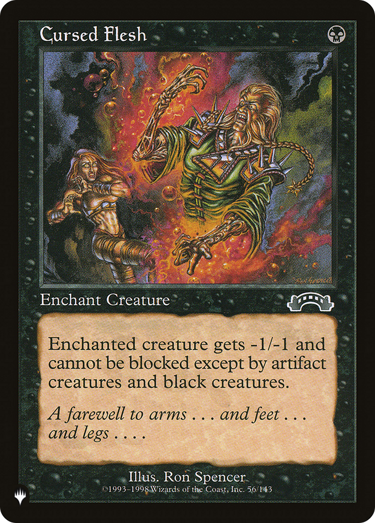 Cursed Flesh [The List] | Card Merchant Takapuna