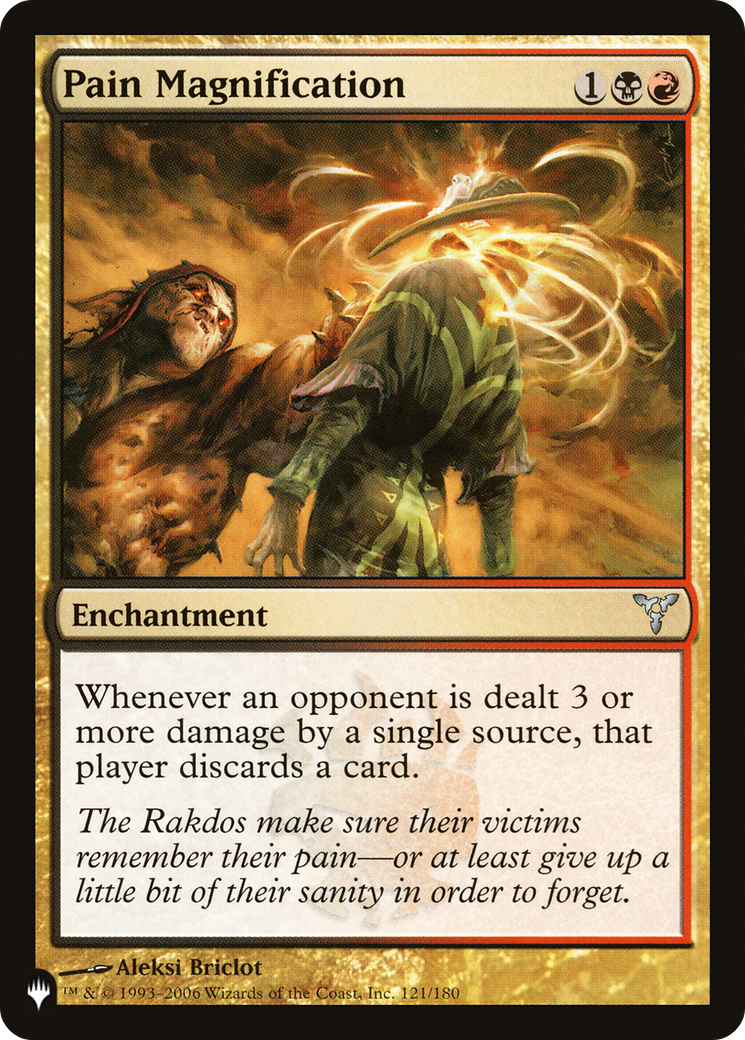 Pain Magnification [The List] | Card Merchant Takapuna