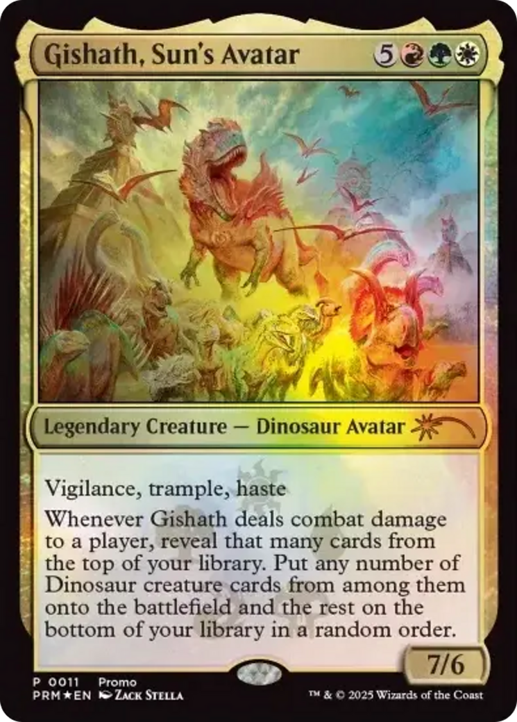 Gishath, Sun's Avatar [Media Promos] | Card Merchant Takapuna