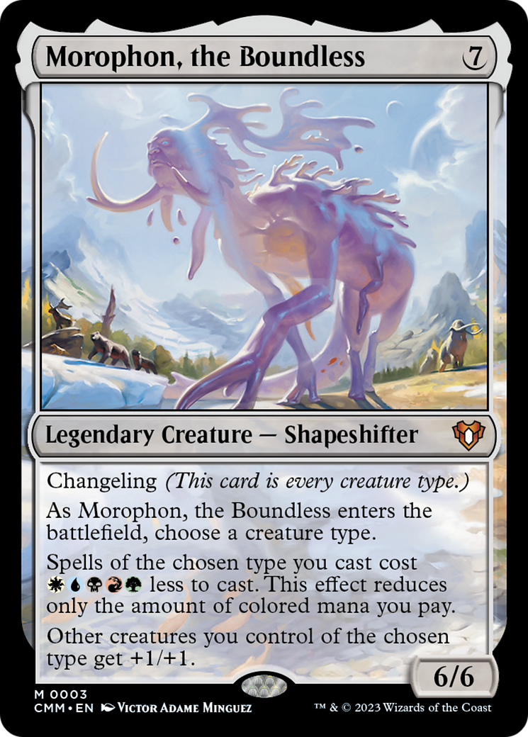 Morophon, the Boundless [Commander Masters] | Card Merchant Takapuna