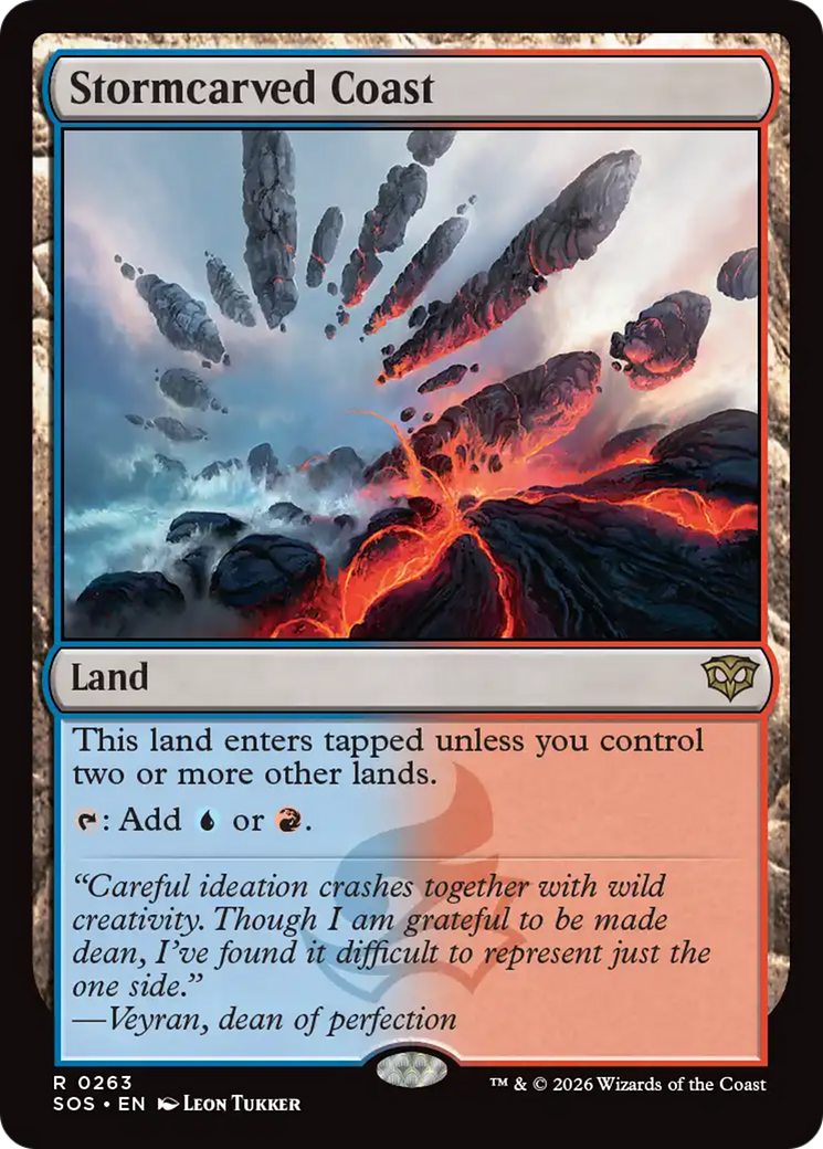 Stormcarved Coast [Secrets of Strixhaven] | Card Merchant Takapuna