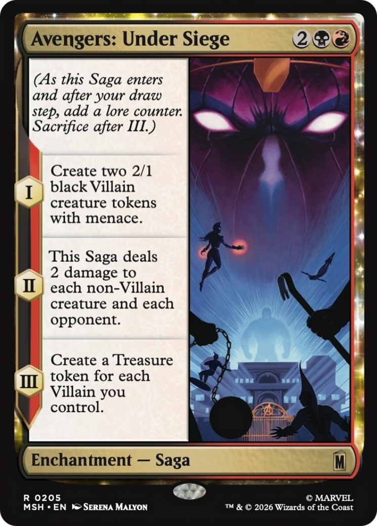 Avengers: Under Siege [Marvel Super Heroes] | Card Merchant Takapuna