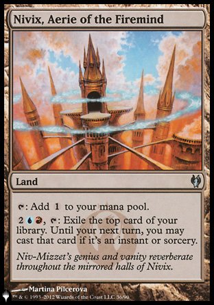 Nivix, Aerie of the Firemind [The List] | Card Merchant Takapuna