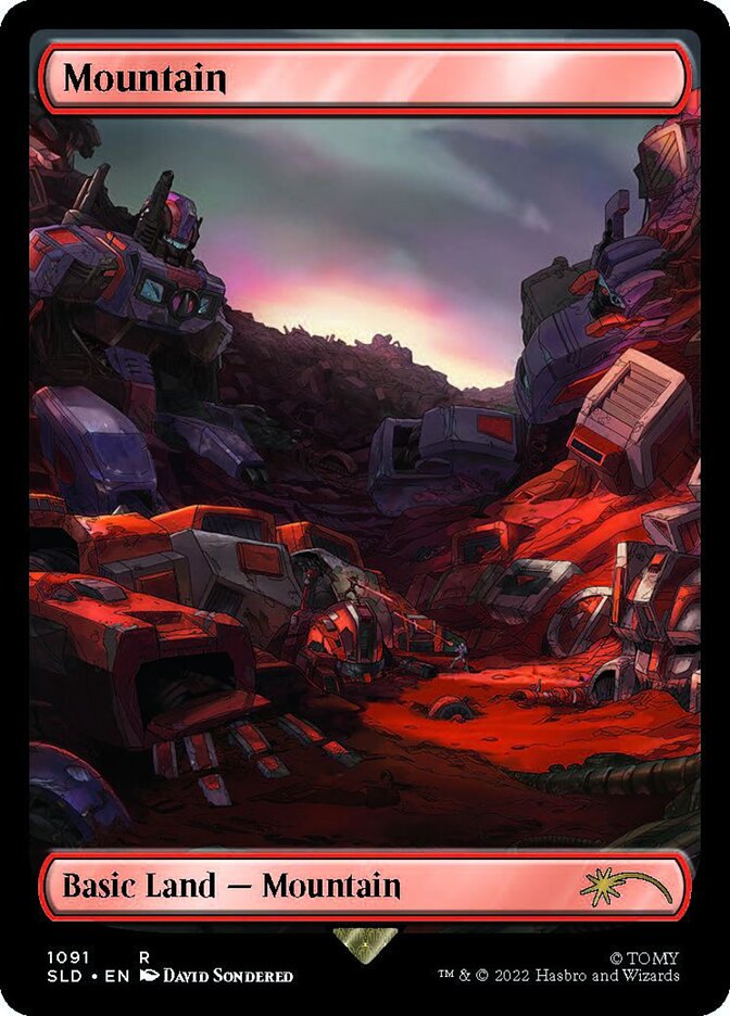 Mountain (1091) [Secret Lair Drop Series] | Card Merchant Takapuna
