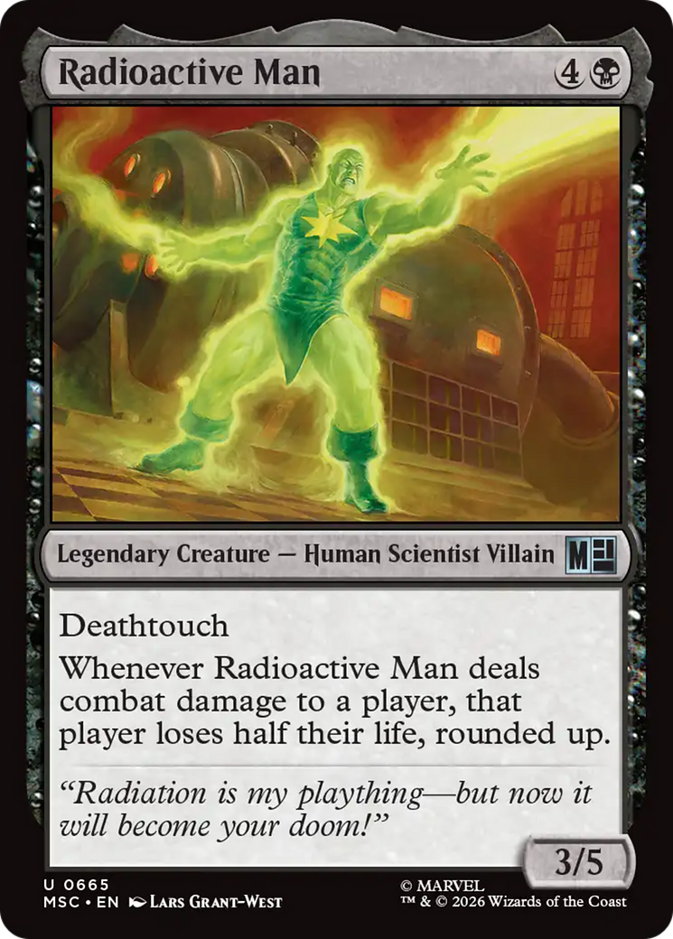 Radioactive Man [Marvel Super Heroes Commander] | Card Merchant Takapuna