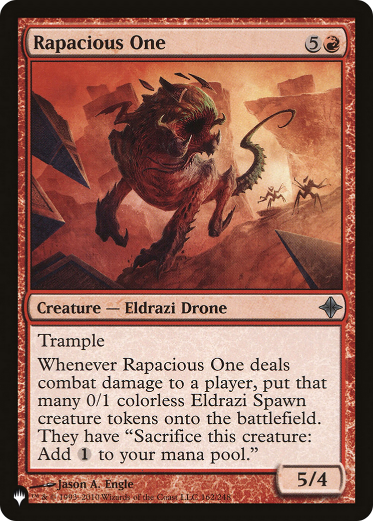 Rapacious One [The List] | Card Merchant Takapuna