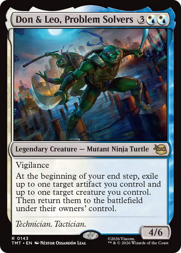 Don & Leo, Problem Solvers [Teenage Mutant Ninja Turtles] | Card Merchant Takapuna