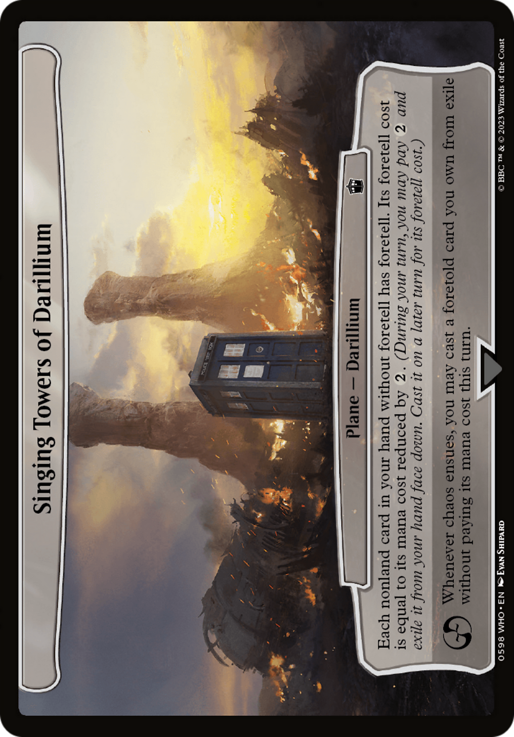 Singing Towers of Darillium [Doctor Who] | Card Merchant Takapuna