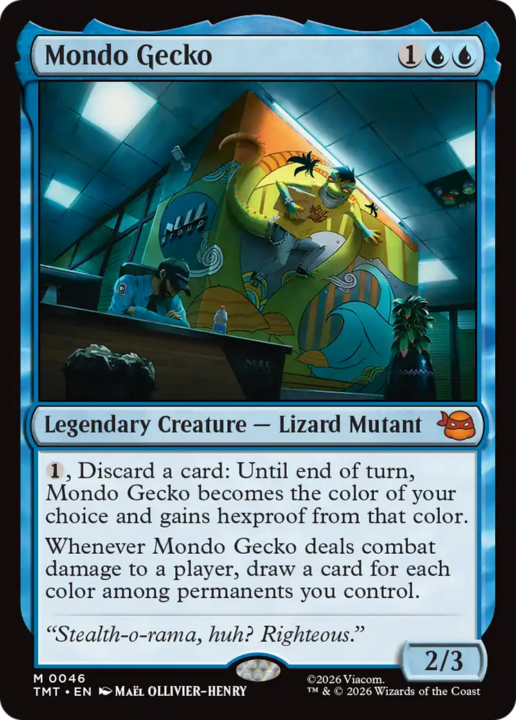 Mondo Gecko [Teenage Mutant Ninja Turtles] | Card Merchant Takapuna