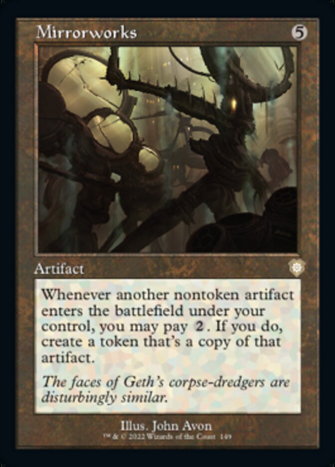 Mirrorworks (Retro) [The Brothers' War Commander] | Card Merchant Takapuna
