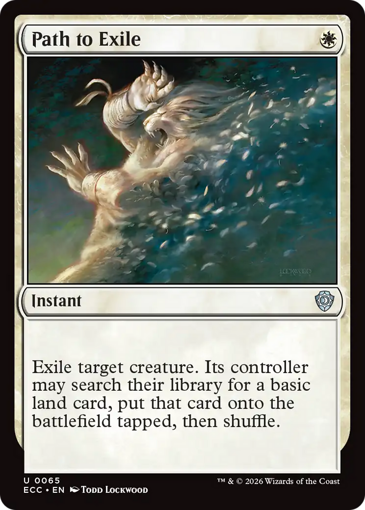 Path to Exile [Lorwyn Eclipsed Commander] | Card Merchant Takapuna