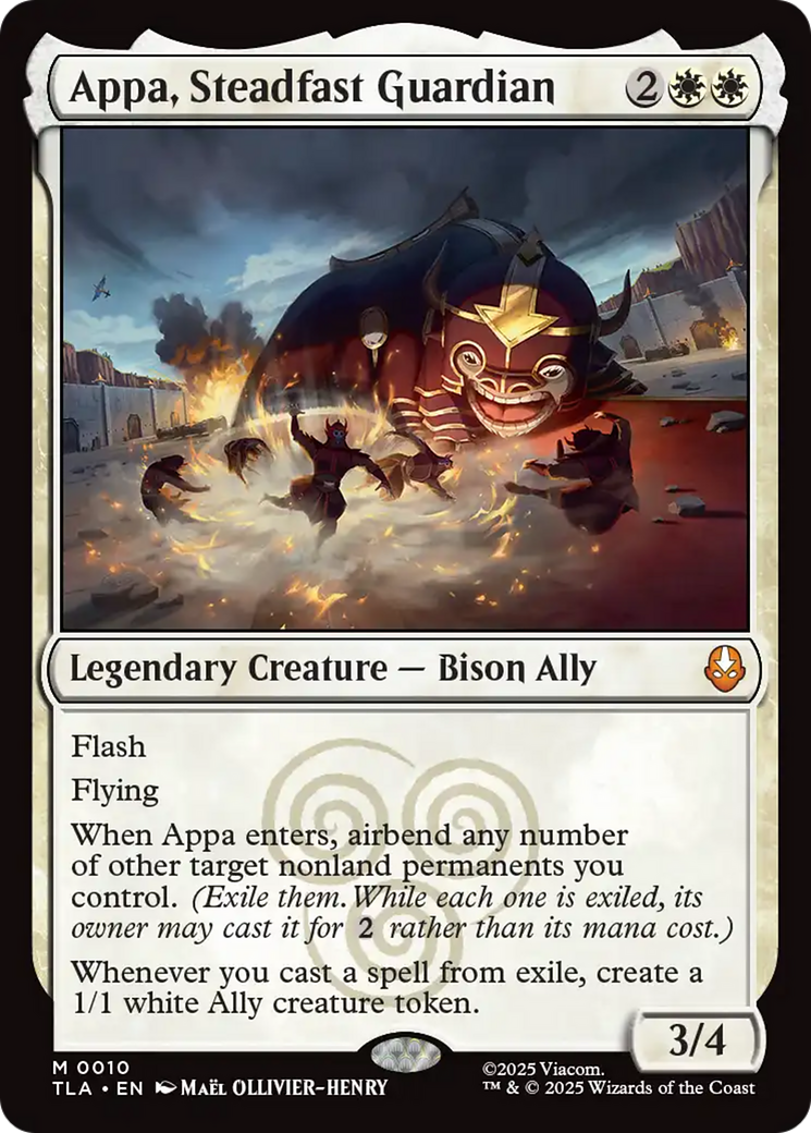 Appa, Steadfast Guardian [Avatar: The Last Airbender] | Card Merchant Takapuna