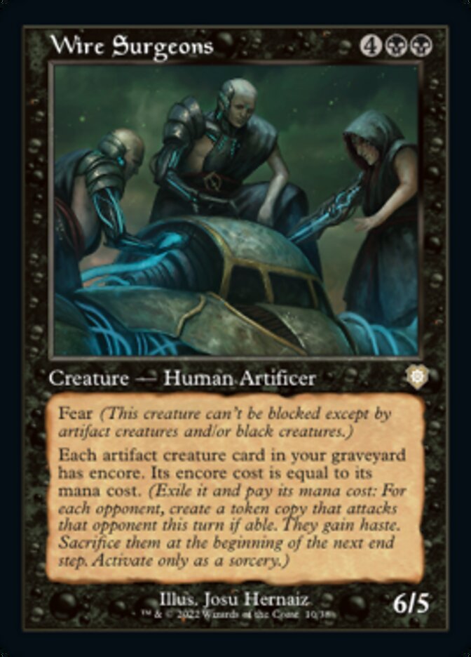 Wire Surgeons (Retro) [The Brothers' War Commander] | Card Merchant Takapuna
