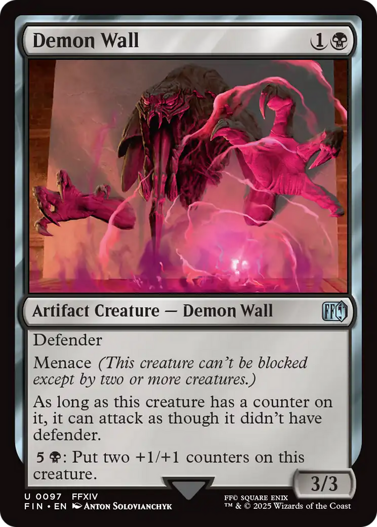 Demon Wall [FINAL FANTASY] | Card Merchant Takapuna
