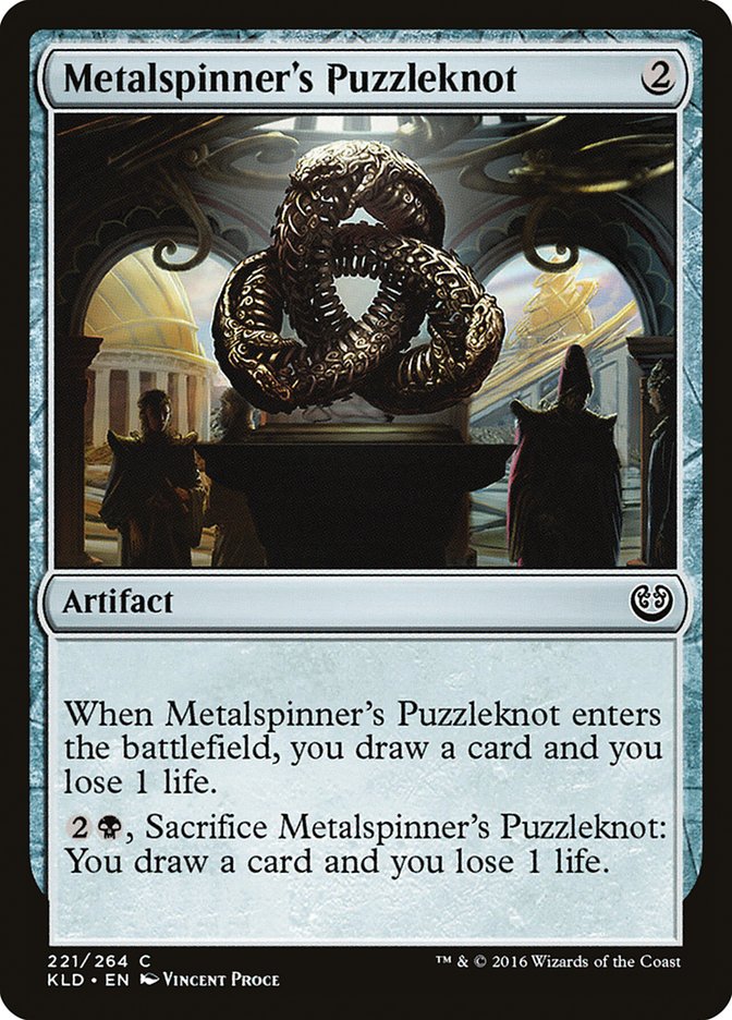 Metalspinner's Puzzleknot [Kaladesh] | Card Merchant Takapuna