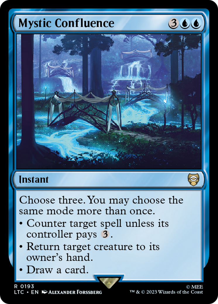 Mystic Confluence [The Lord of the Rings: Tales of Middle-Earth Commander] | Card Merchant Takapuna