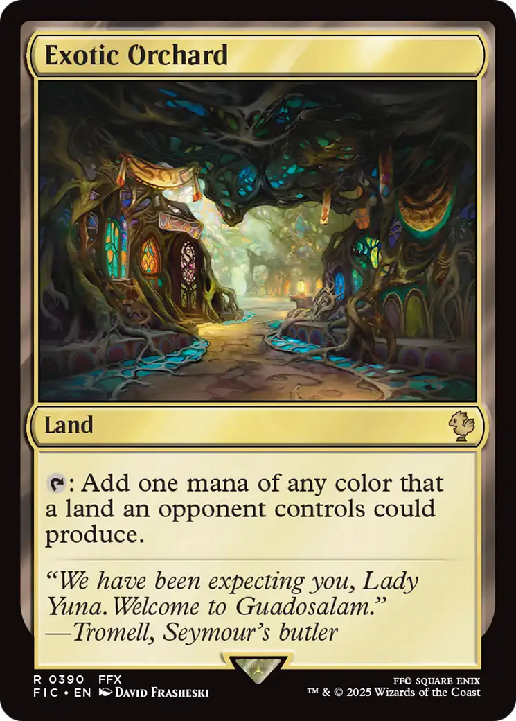 Exotic Orchard [FINAL FANTASY Commander] | Card Merchant Takapuna