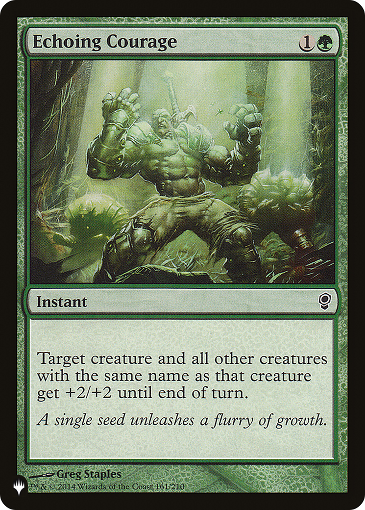Echoing Courage [The List] | Card Merchant Takapuna