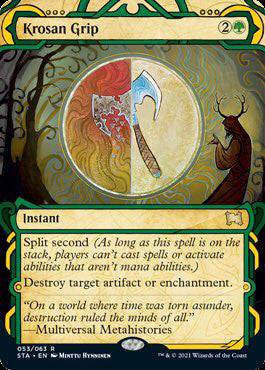 Krosan Grip (Foil Etched) [Strixhaven: Mystical Archive] | Card Merchant Takapuna