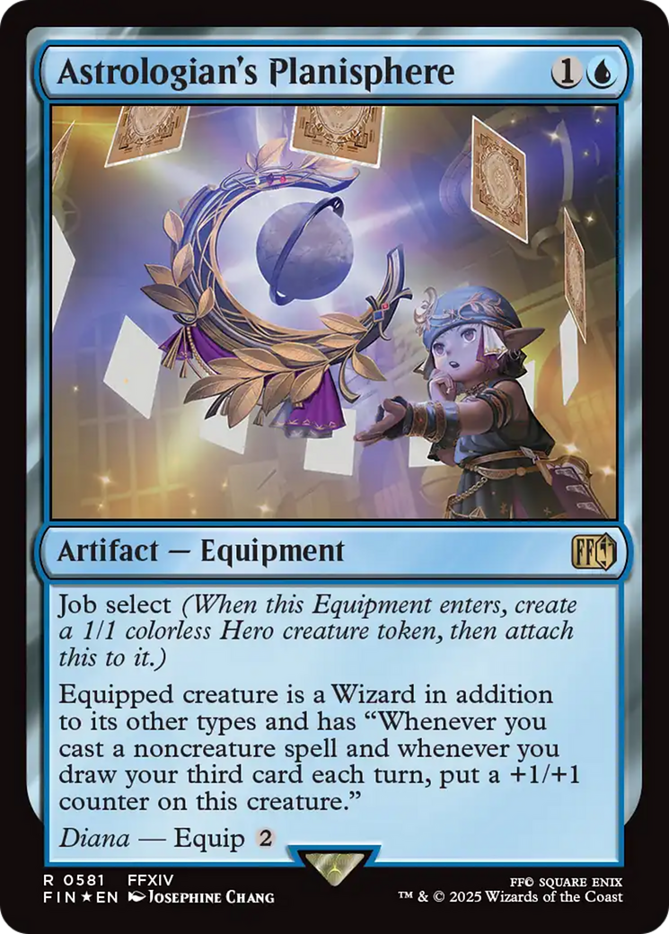 Astrologian's Planisphere (Surge Foil) [FINAL FANTASY] | Card Merchant Takapuna