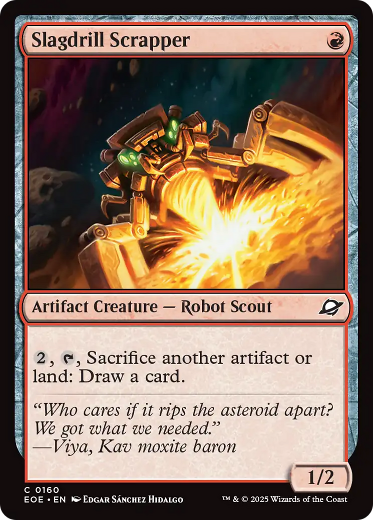 Slagdrill Scrapper [Edge of Eternities] | Card Merchant Takapuna