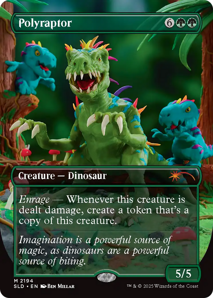 Polyraptor (Rainbow Foil) [Secret Lair Drop Series] | Card Merchant Takapuna