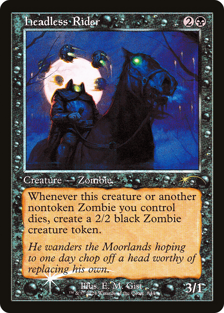 Headless Rider (Retro Frame) [Secret Lair Drop Series] | Card Merchant Takapuna