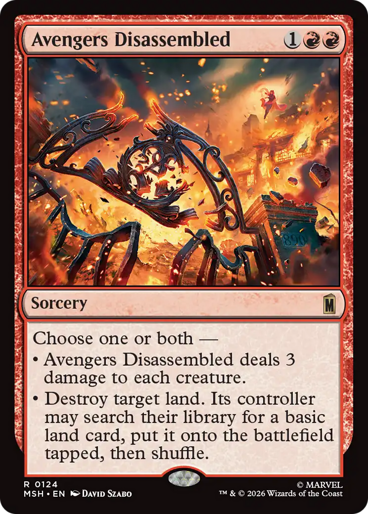 Avengers Disassembled [Marvel Super Heroes] | Card Merchant Takapuna