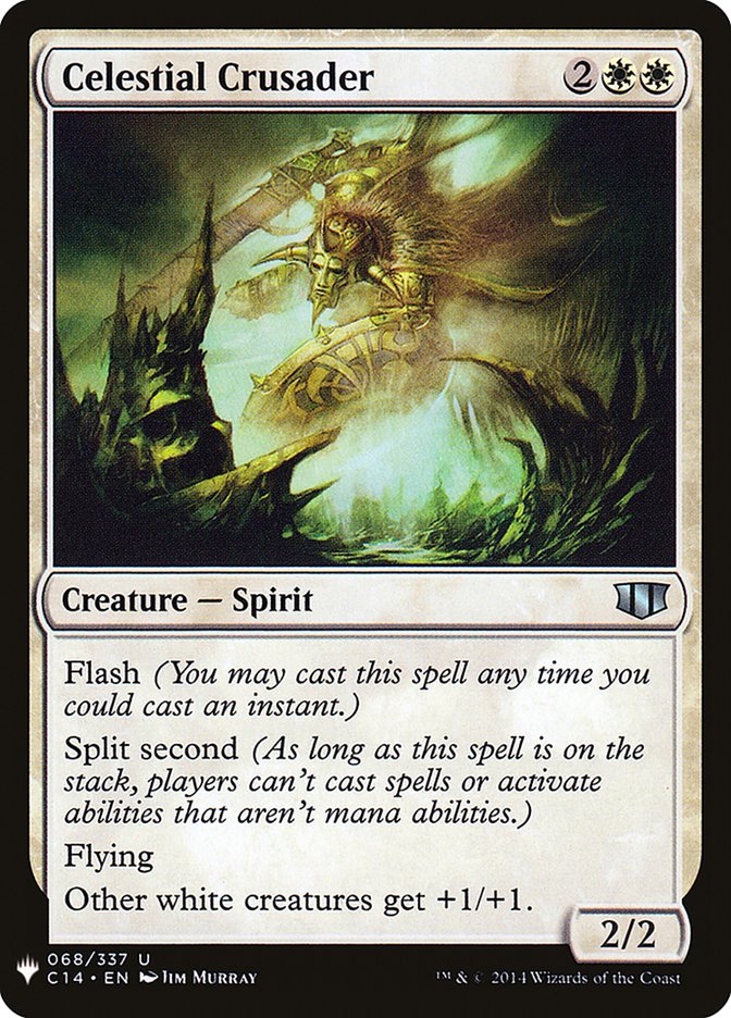 Celestial Crusader [Mystery Booster] | Card Merchant Takapuna