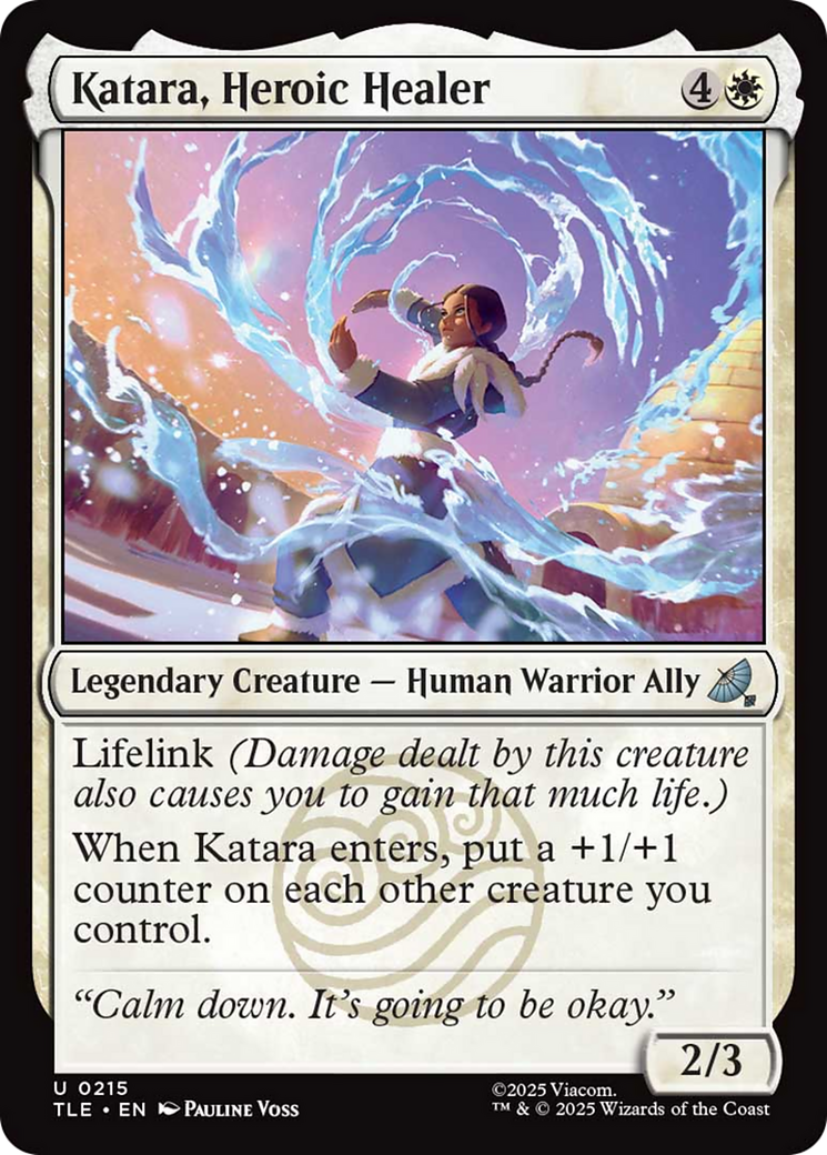Katara, Heroic Healer [Avatar: The Last Airbender: Eternal-Legal] | Card Merchant Takapuna
