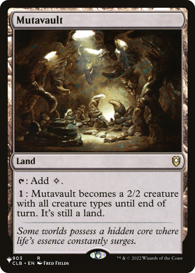 Mutavault (CLB) [The List] | Card Merchant Takapuna