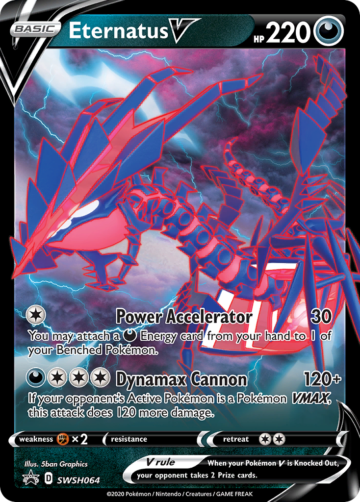 Eternatus V (SWSH064) [Sword & Shield: Black Star Promos] | Card Merchant Takapuna
